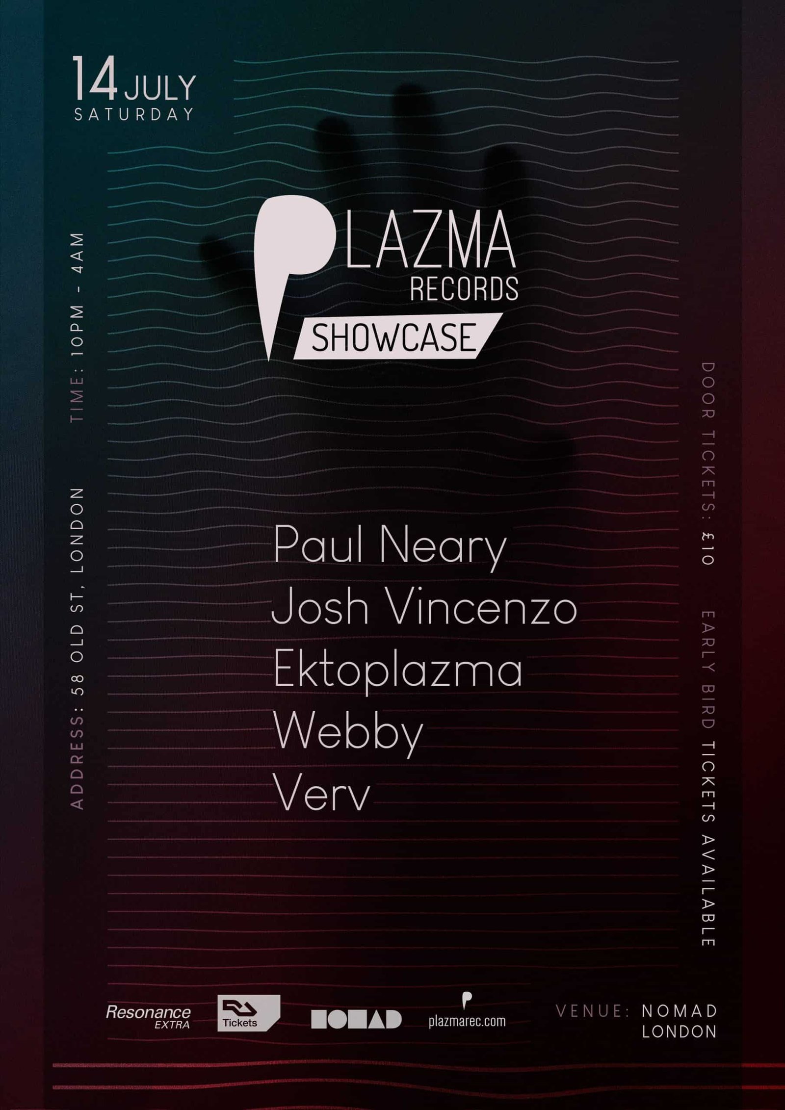 Plazma Records Showcase London | Techno and Minimal event at Nomad Club London Plazma Records Showcase London | Techno and Minimal event at Nomad Club London
